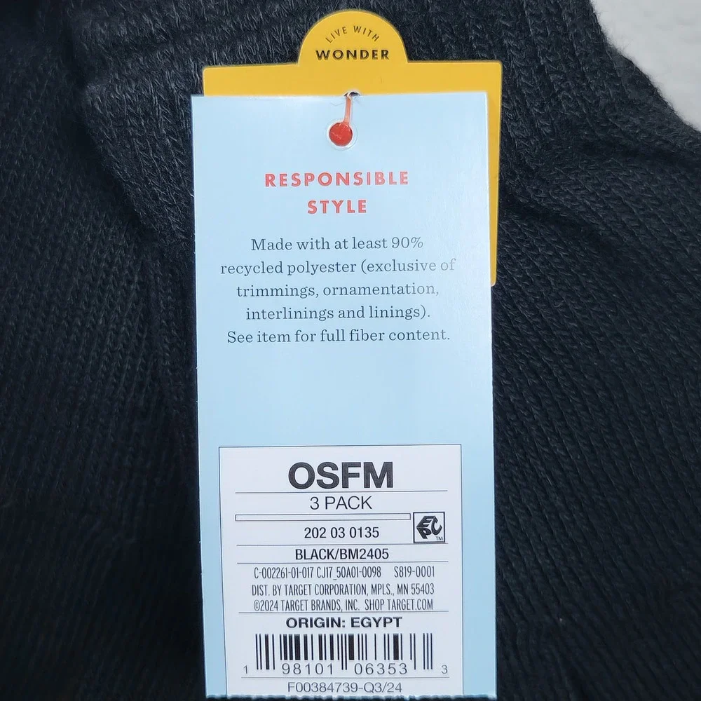 Cat Jack Black OSFM‎ 3 Pack Tech Touch Gloves Kids Youth Winter Warm